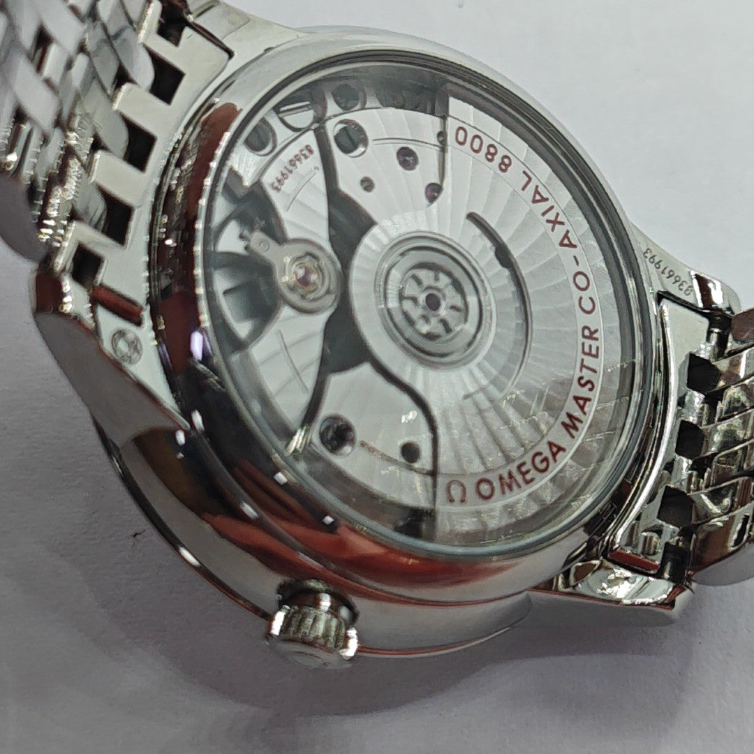 De Ville 34mm Rose Gold Automatic Watch