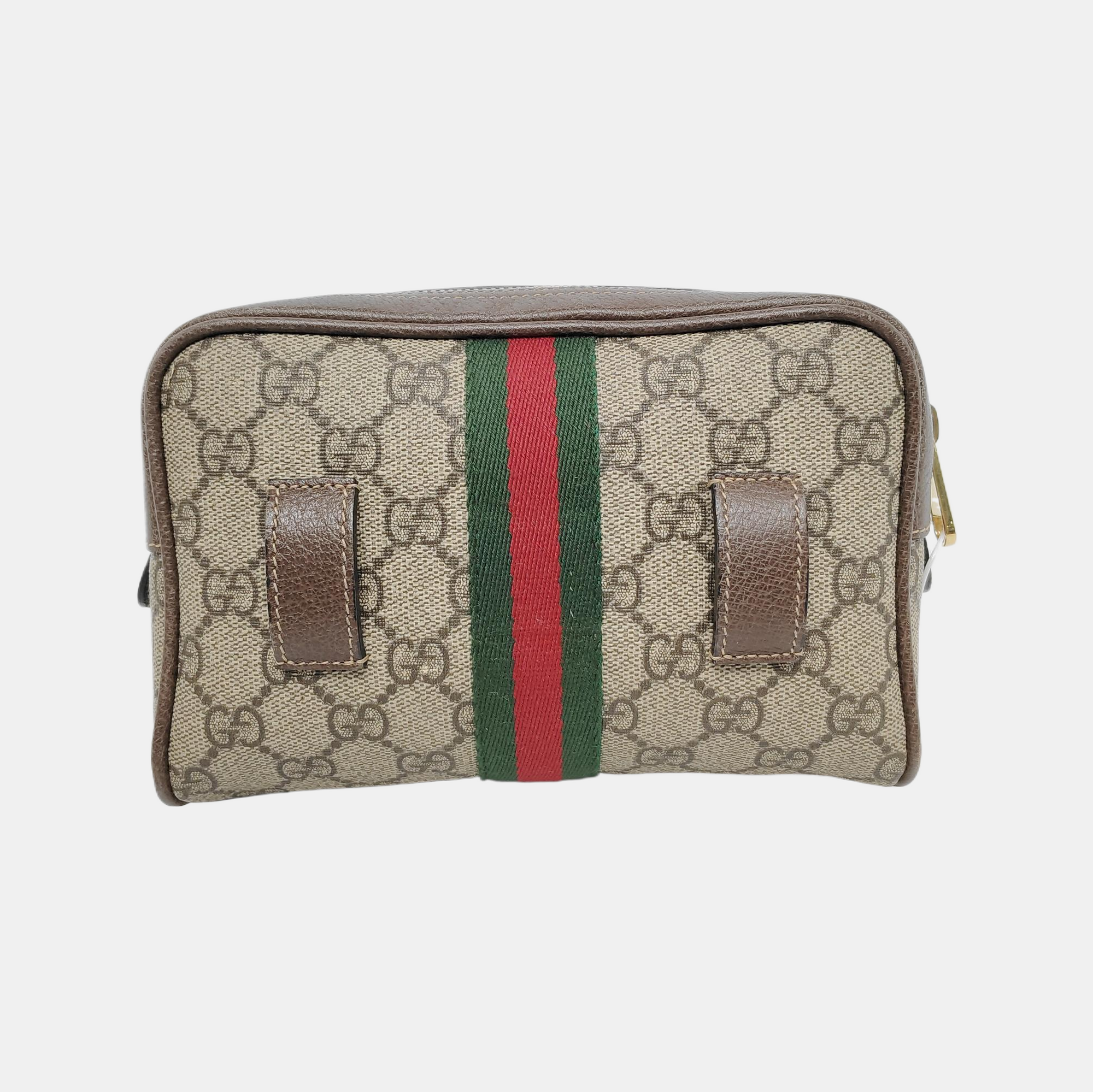 Authenticated pre-owned  Ophidia Small Monogram Coated Canvas Beige - Belt Bag at Looply