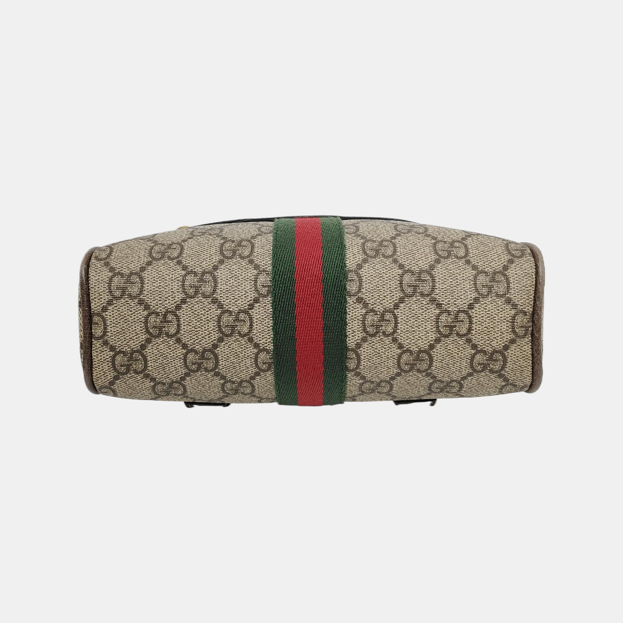 Authenticated pre-owned  Ophidia Small Monogram Coated Canvas Beige - Belt Bag at Looply
