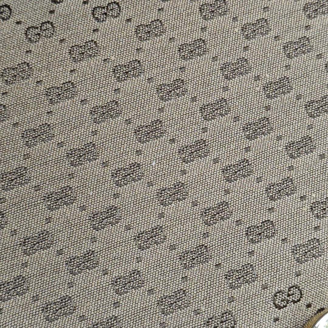 Monogram Leather Brown