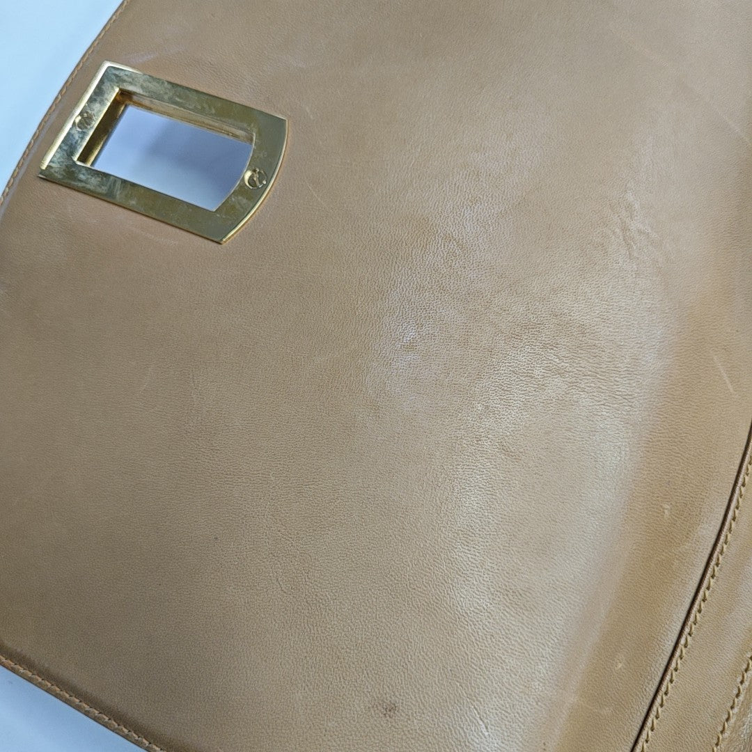 Monogram Leather Brown