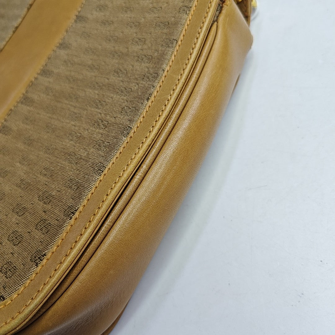 Monogram Leather Brown
