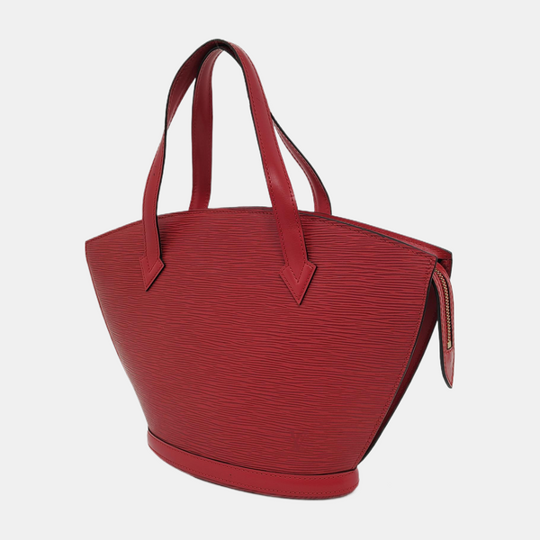 Authenticated pre-owned  Saint Jacques PM Epi Red - Top Handle Bag at Looply