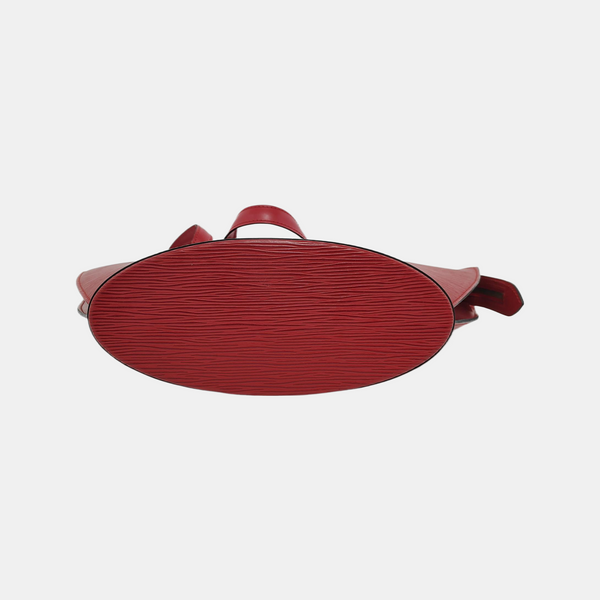 Authenticated pre-owned  Saint Jacques PM Epi Red - Top Handle Bag at Looply