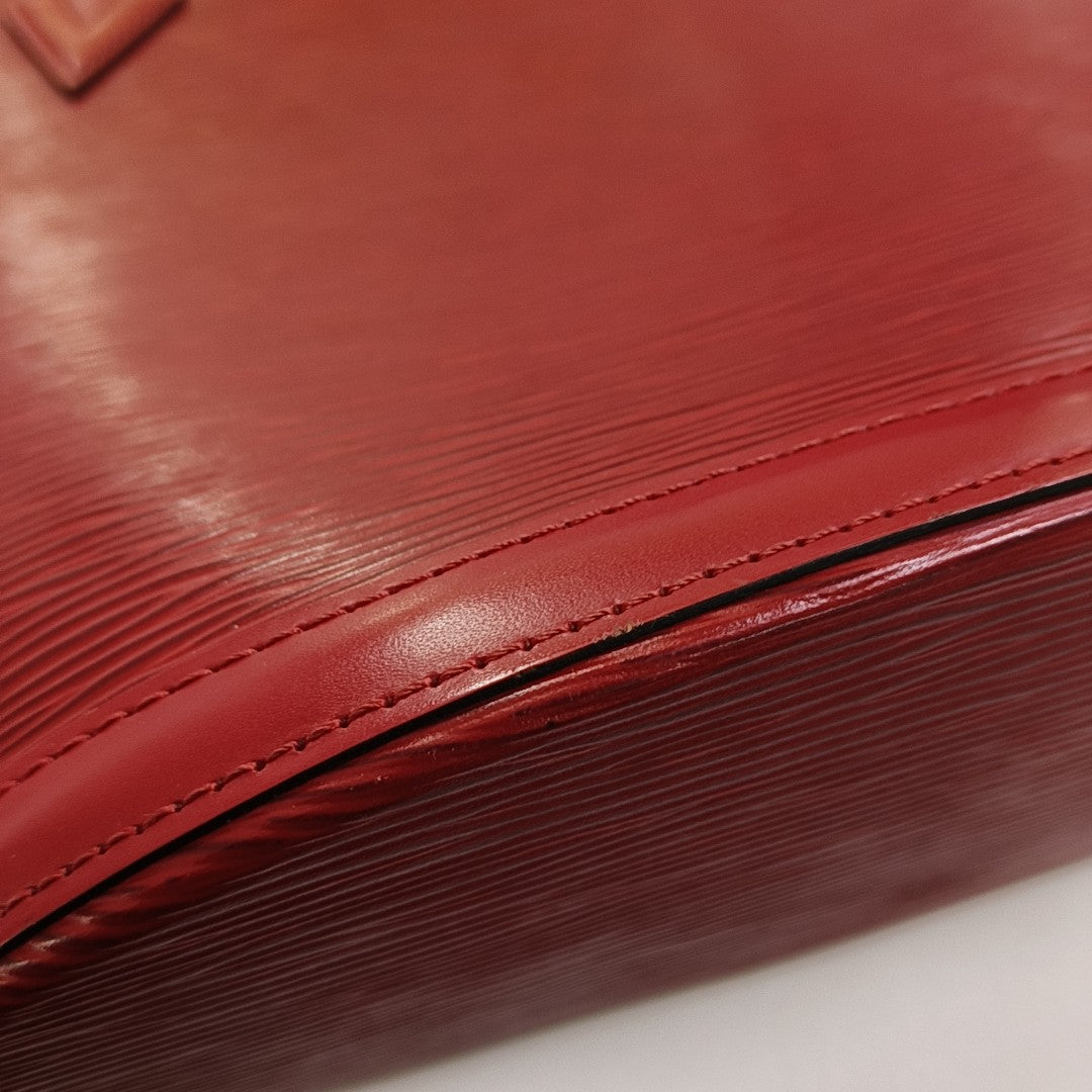 Authenticated pre-owned  Saint Jacques PM Epi Red - Top Handle Bag at Looply