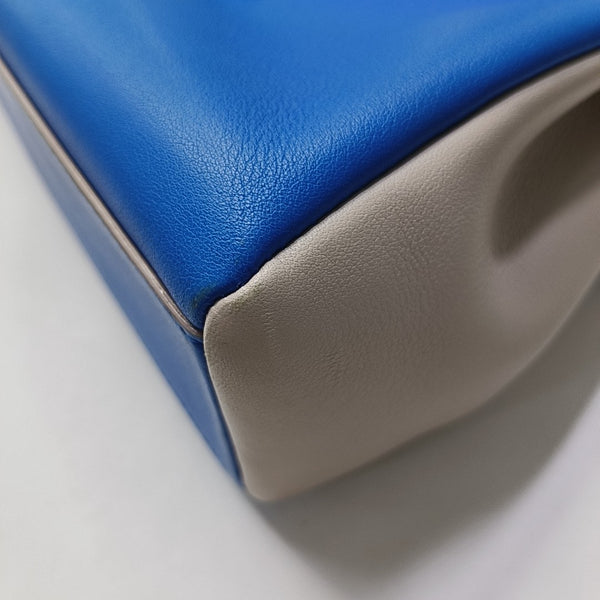 New Lock Calfskin Blue
