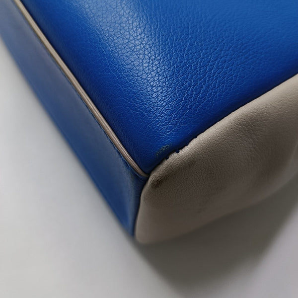 New Lock Calfskin Blue