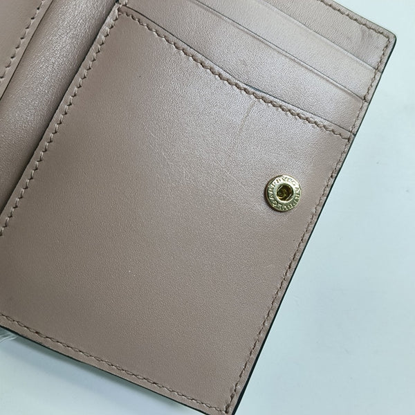 SERPENTI FOREVER Calfskin Red Card Holder