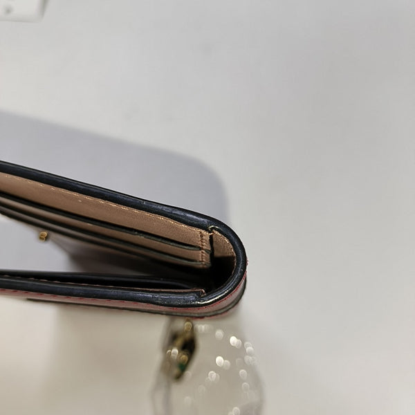 SERPENTI FOREVER Calfskin Red Card Holder