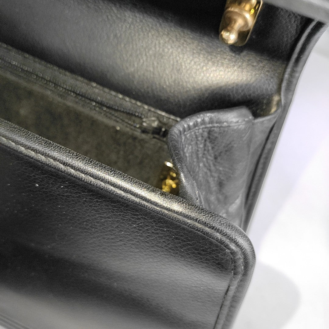 Quilted Leather Black