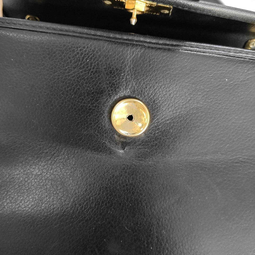 Quilted Leather Black