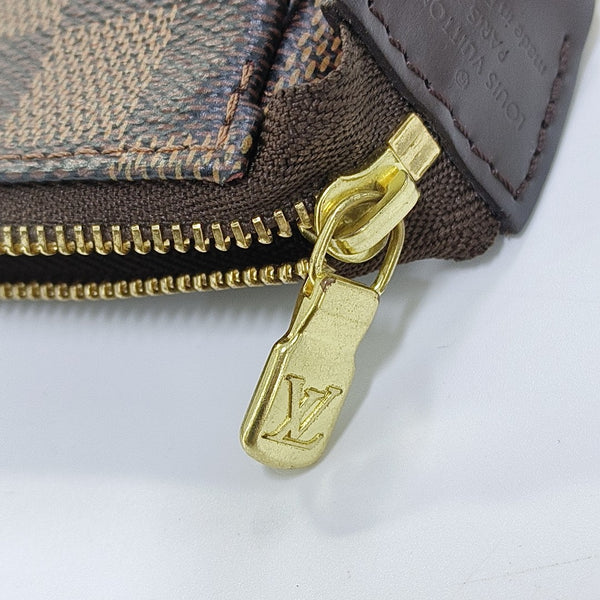 ACCESSOIRES Mini Damier Ebene Coated Canvas Brown