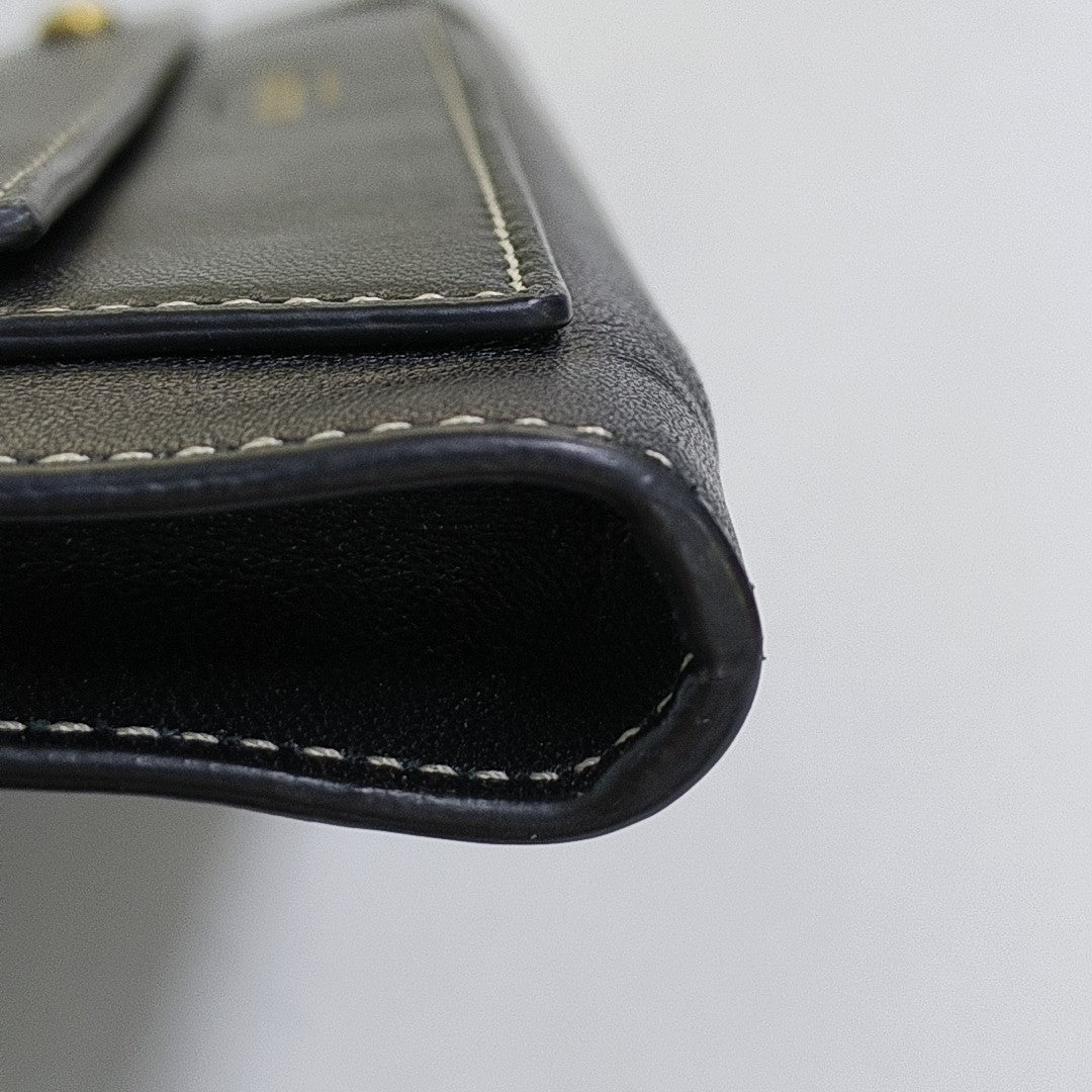 Pocket Mini Lambskin Black