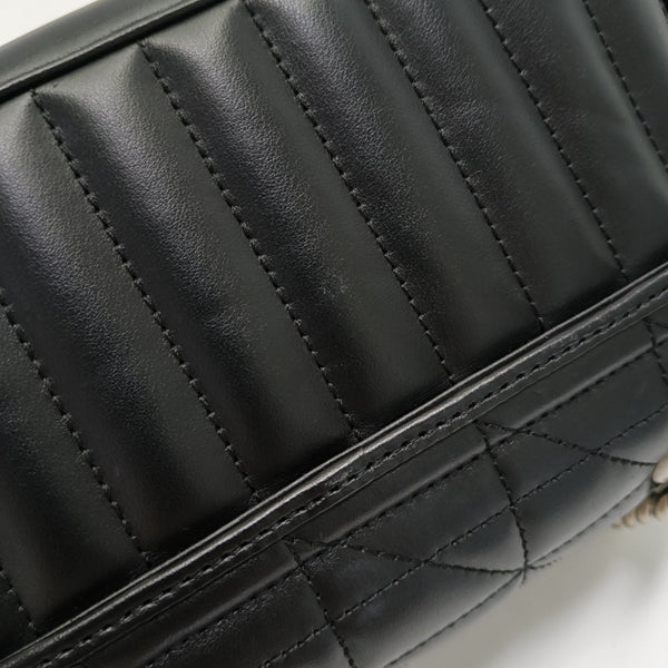 GG Marmont Small Quilted Calfskin Black