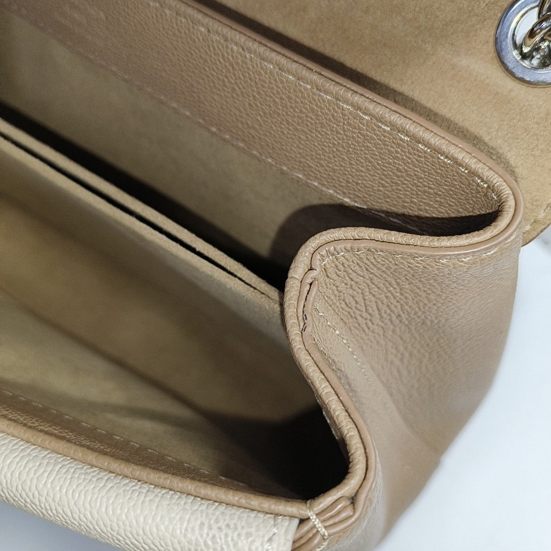 VERY Monogram Calfskin Brown