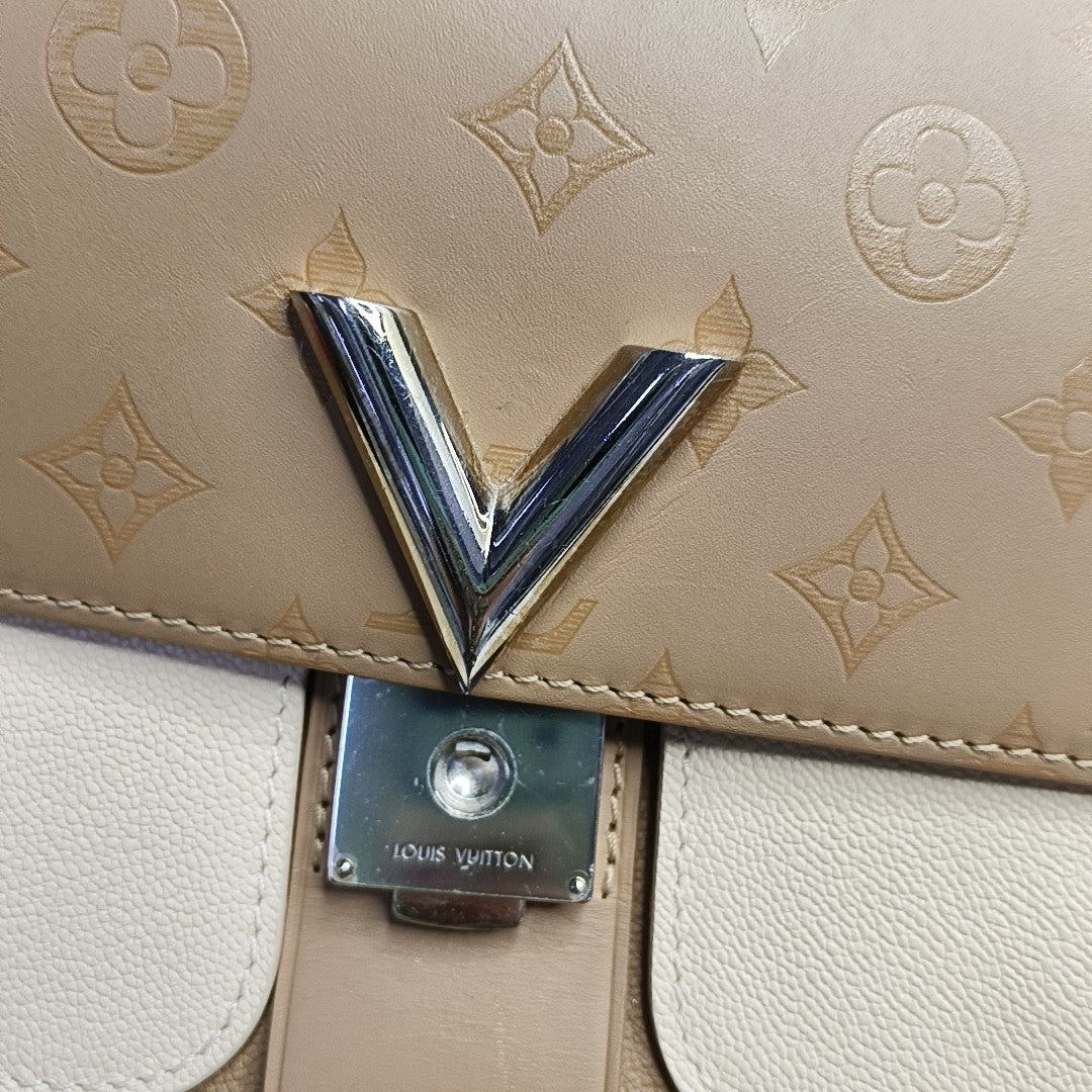 VERY Monogram Calfskin Brown
