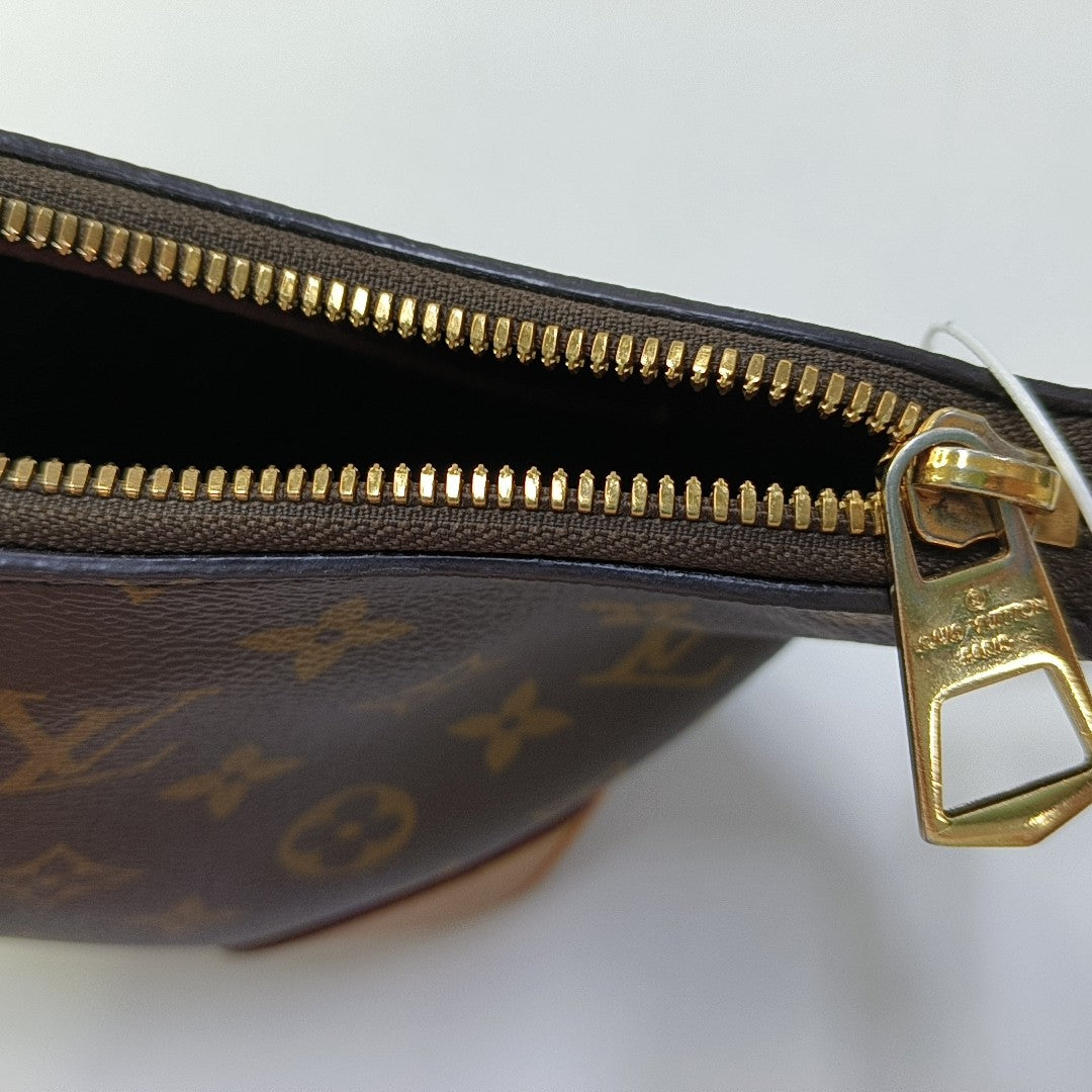 BOULOGNE Monogram Coated Canvas Brown