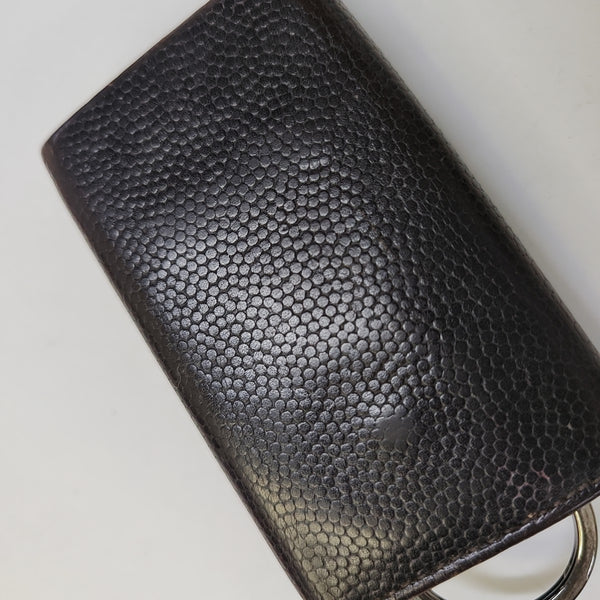 Calfskin Key Pouch Brown