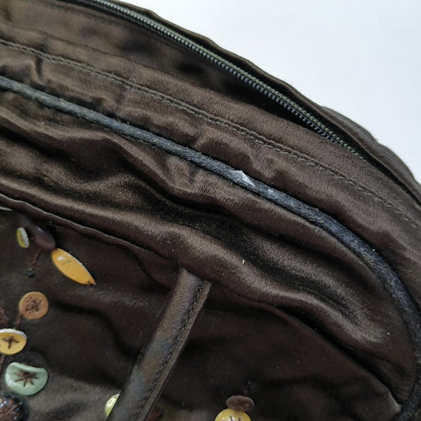 Silk Satin Brown
