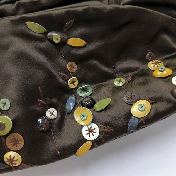 Silk Satin Brown