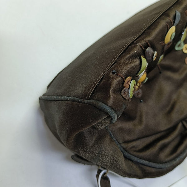 Silk Satin Brown