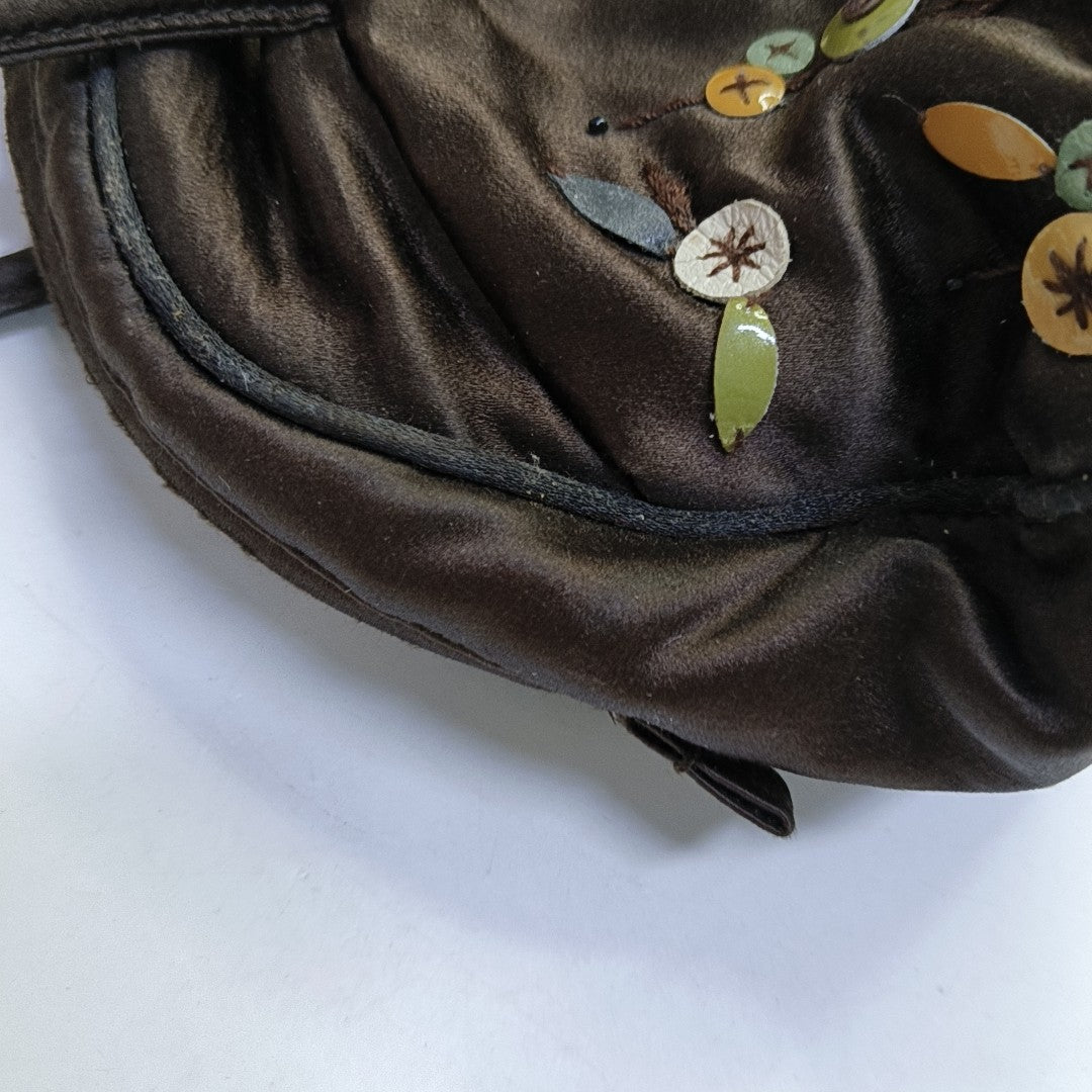 Silk Satin Brown