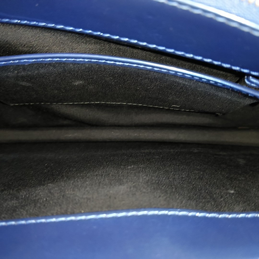 SERPENTI FOREVER Medium Calfskin Blue