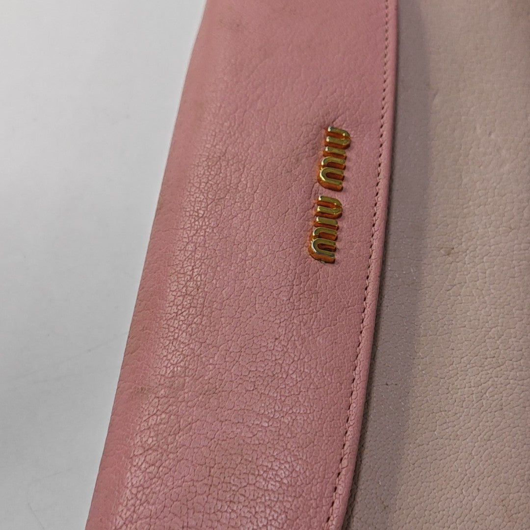Calfskin Wallet Pink