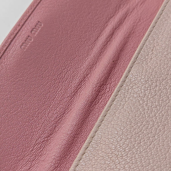 Calfskin Wallet Pink