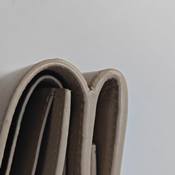 MONOGRAM Calfskin White Wallet