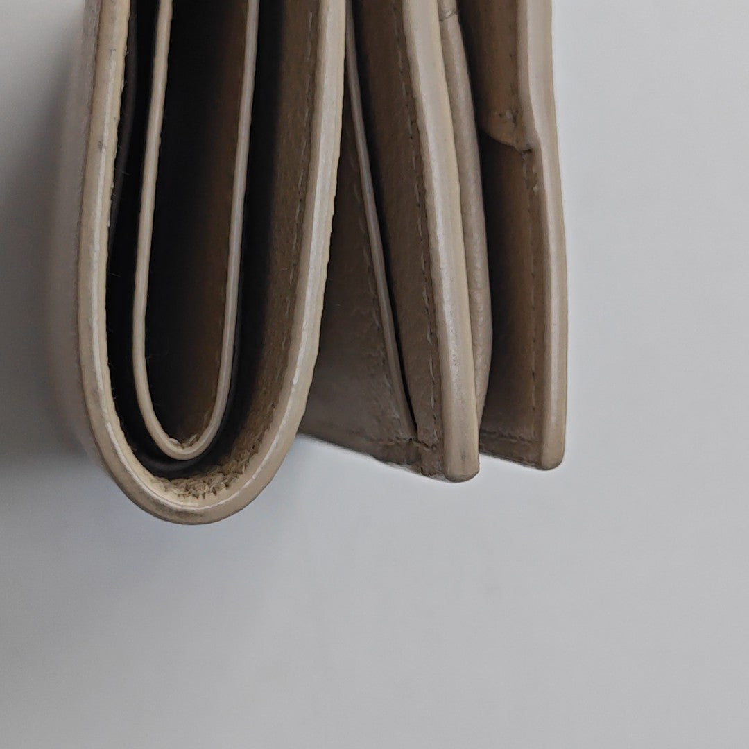 MONOGRAM Calfskin White Wallet