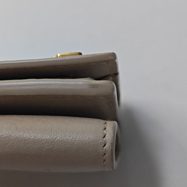 MONOGRAM Calfskin White Wallet