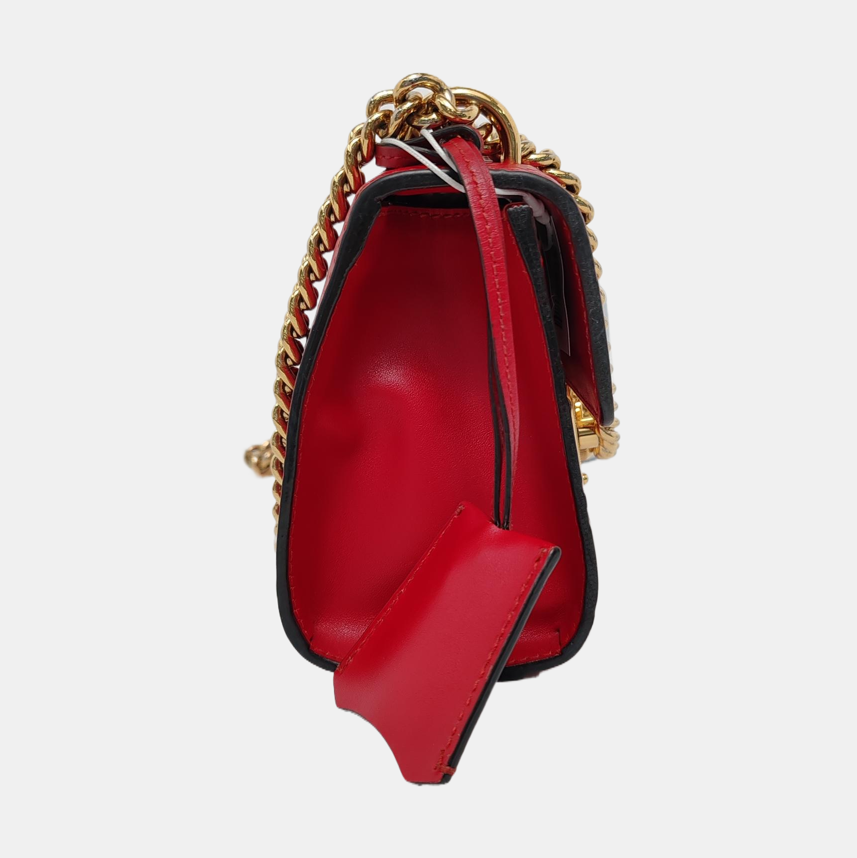 Authenticated pre-owned  Padlock Small Monogram Calfskin Red - Shoulder Bag at Looply