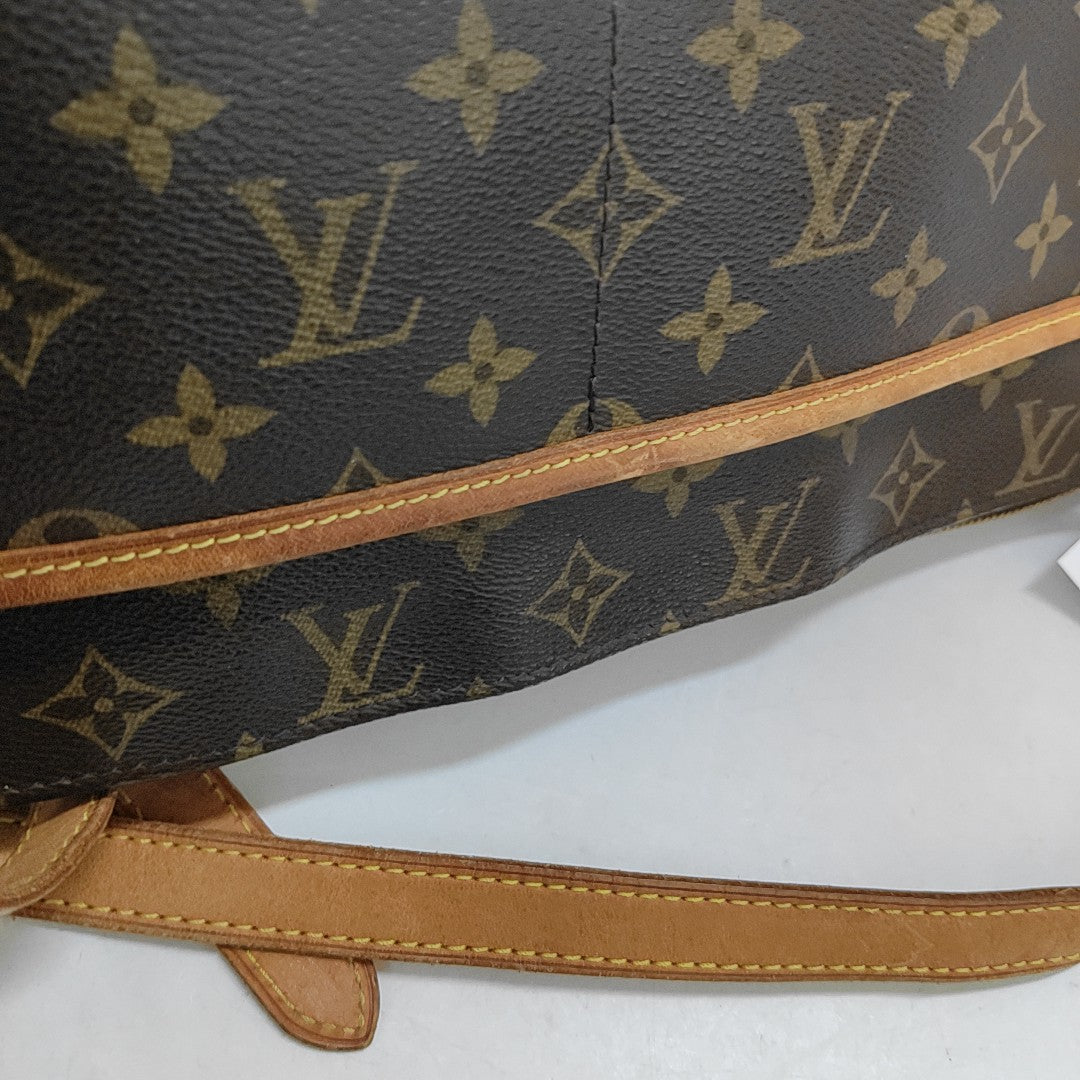 POPINCOURT Monogram Coated Canvas Brown