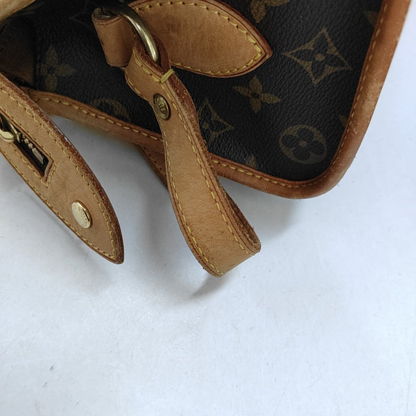 POPINCOURT Monogram Coated Canvas Brown