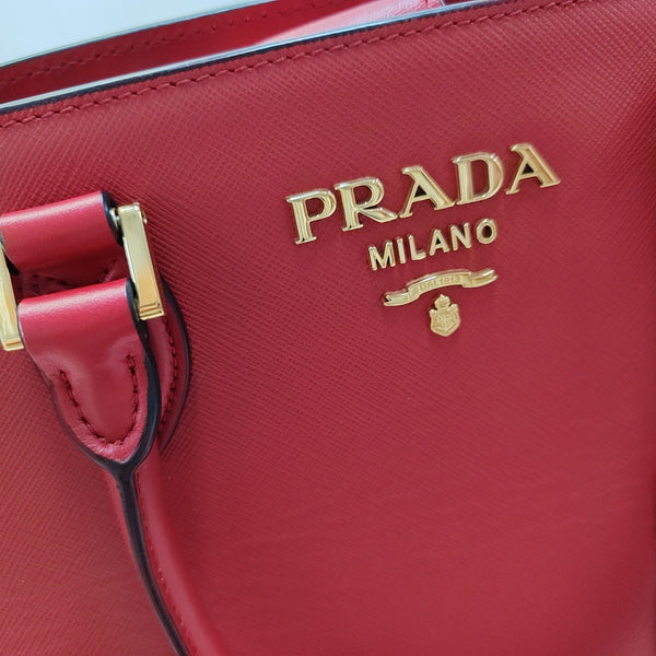 Saffiano Calfskin Red