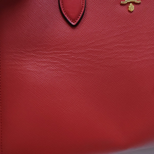 Saffiano Calfskin Red