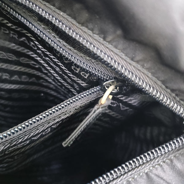 Quilted Nylon Black