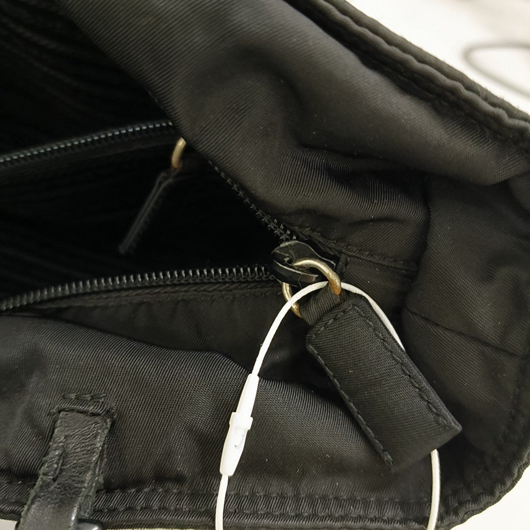 Quilted Nylon Black