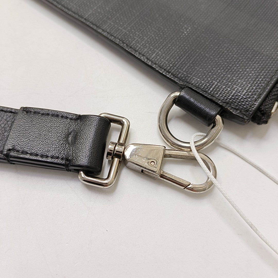 London Coated Canvas Gray