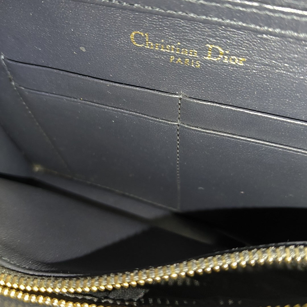 Diorama Cannage Calfskin Silver