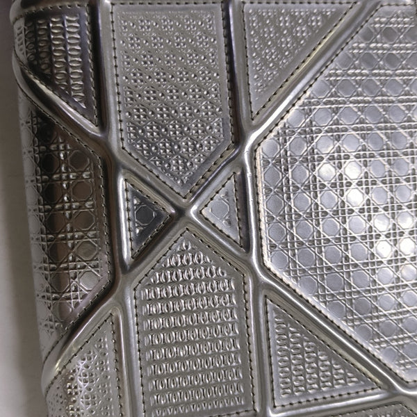Diorama Cannage Calfskin Silver