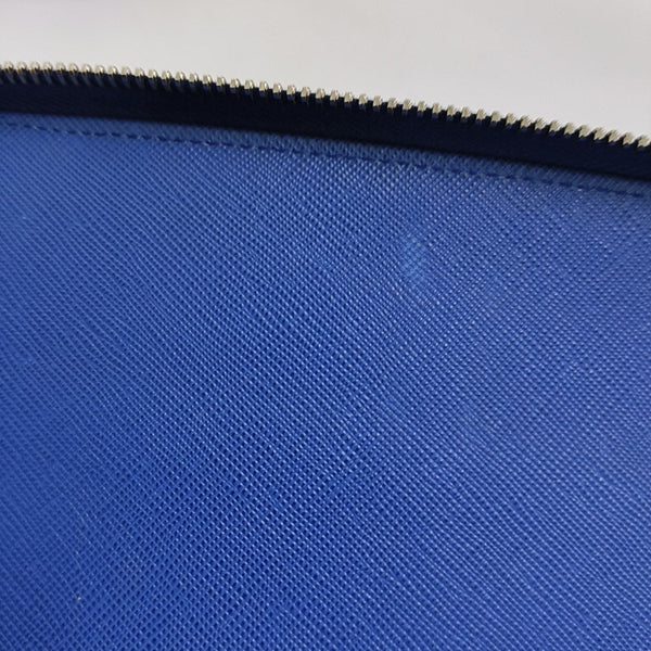 Saffiano Calfskin Wallet Blue