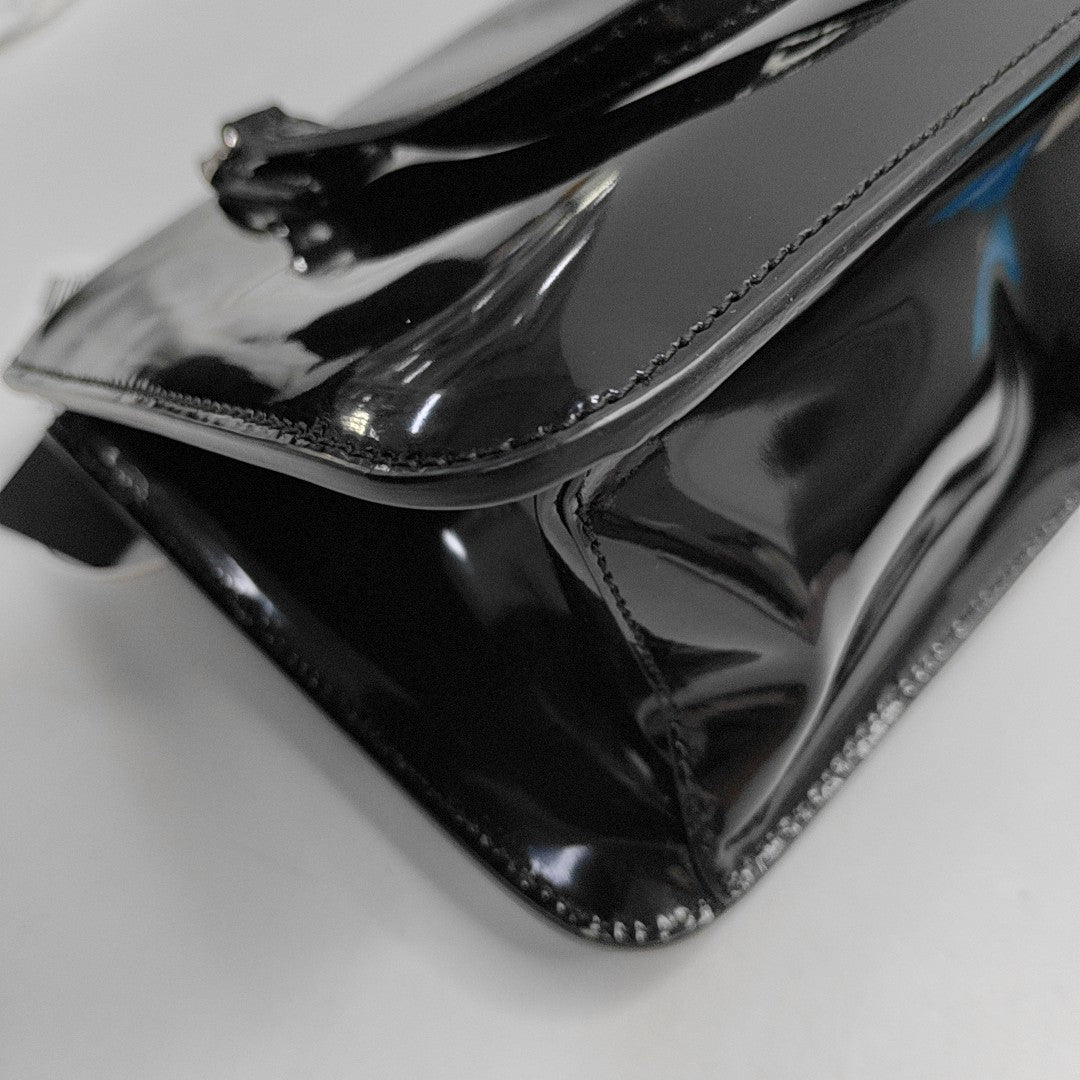 Galleria Small Calfskin Black