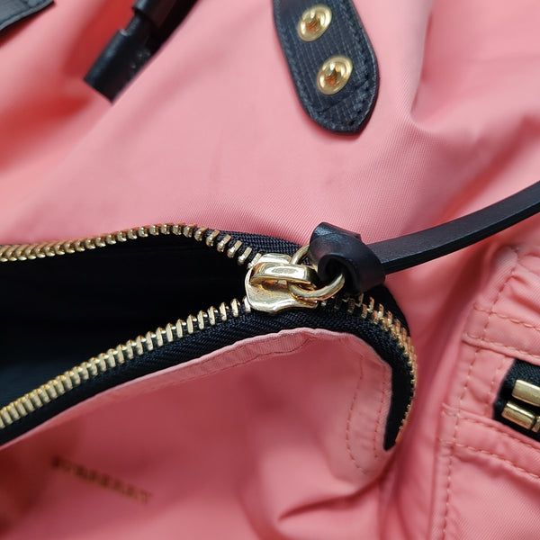 The Rucksack Medium Nylon Pink