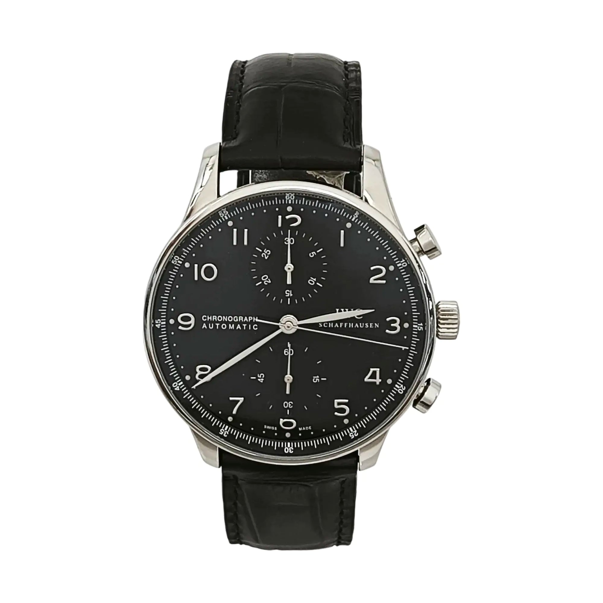 40.7mm Black Automatic Watch
