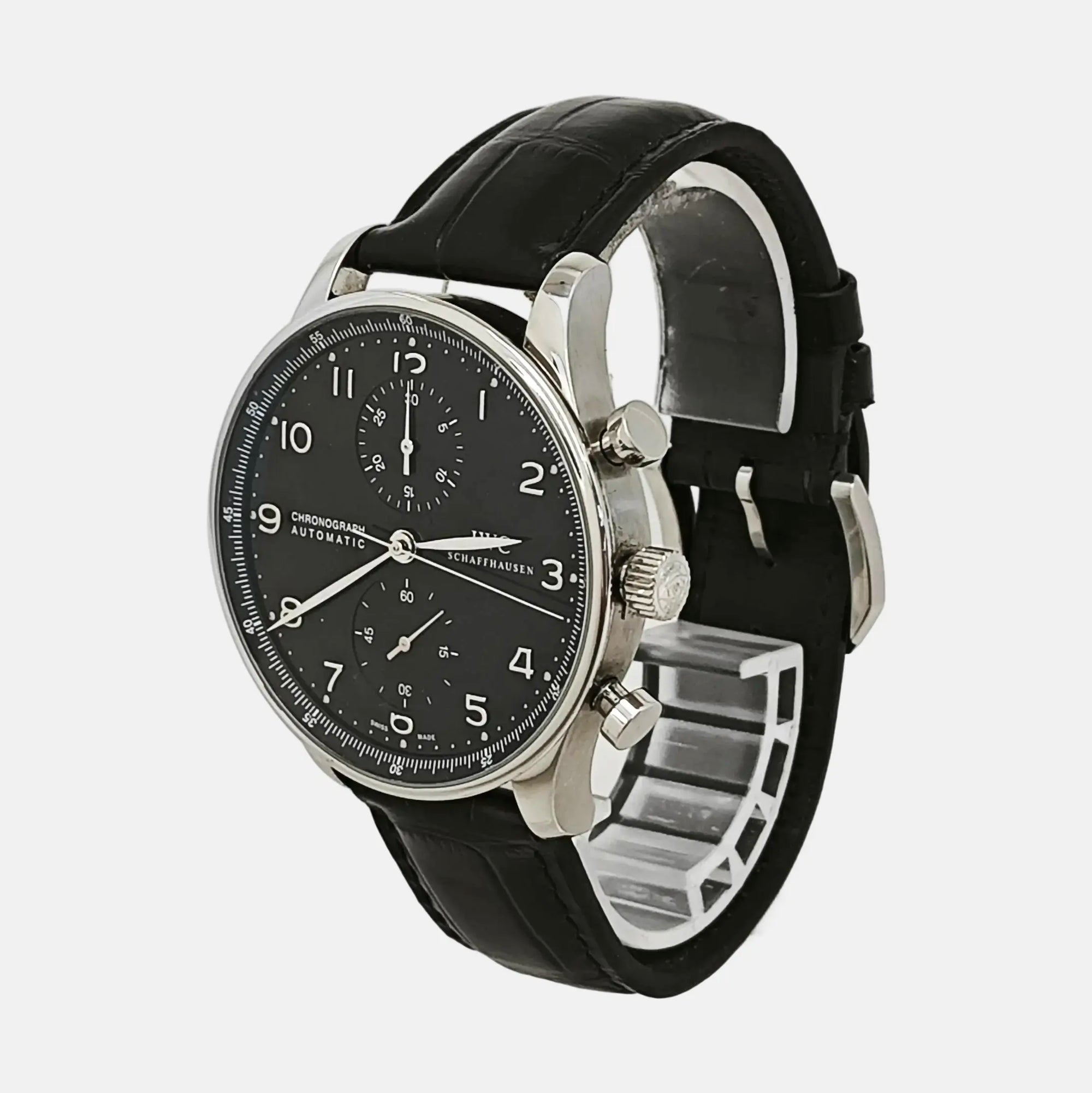 40.7mm Black Automatic Watch