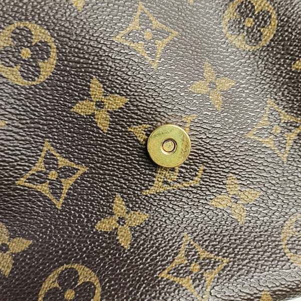 MUSETTE TANGO Monogram Coated Canvas Brown