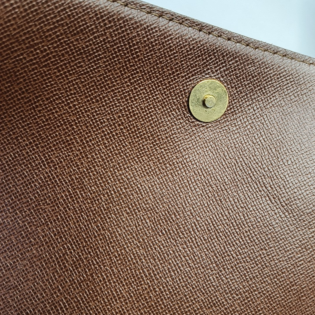 MUSETTE TANGO Monogram Coated Canvas Brown
