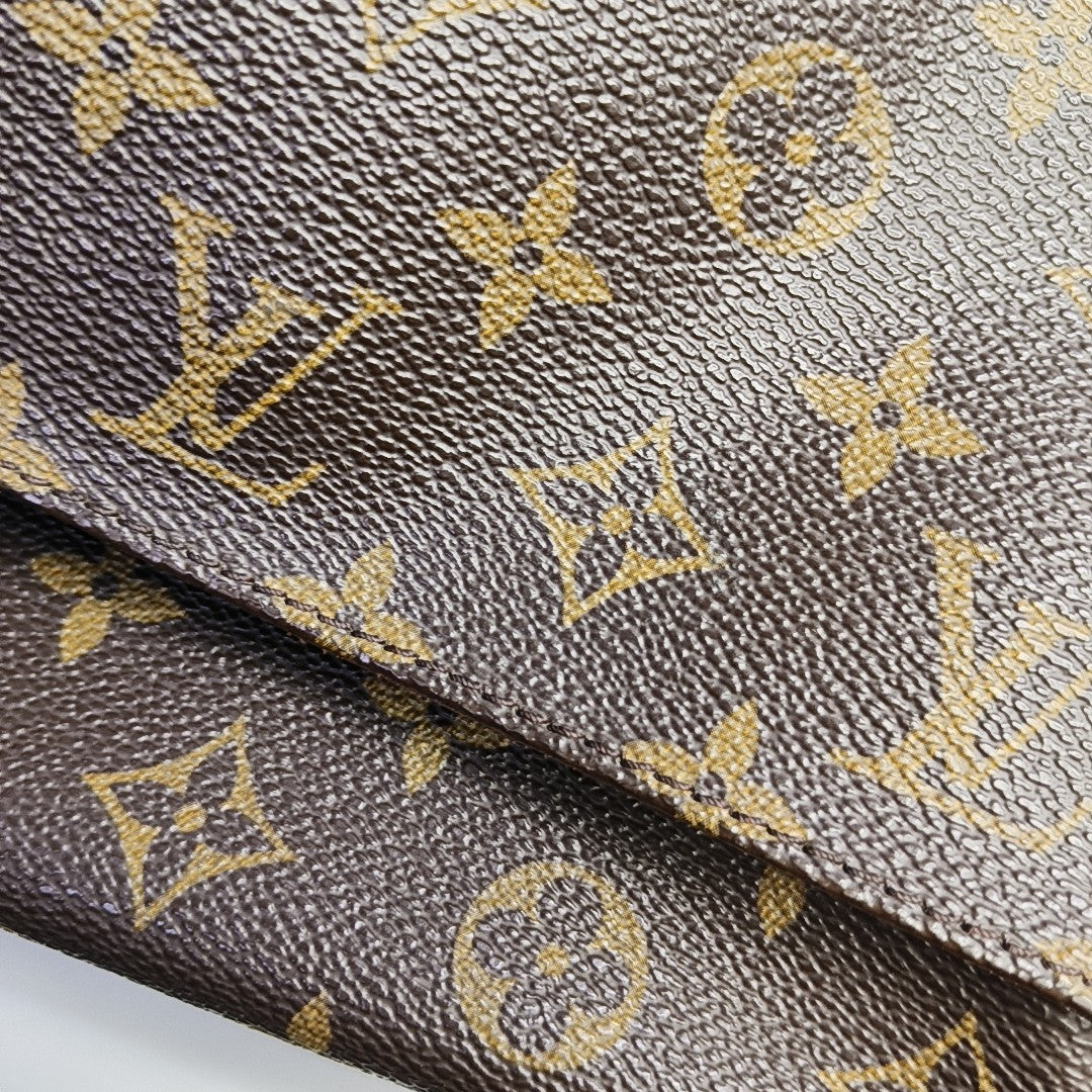 MUSETTE TANGO Monogram Coated Canvas Brown